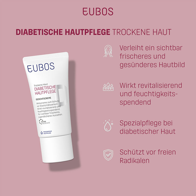 EUBOS DIABETISCHE HAUT PFLEGE Gesicht Creme 50 ml Creme