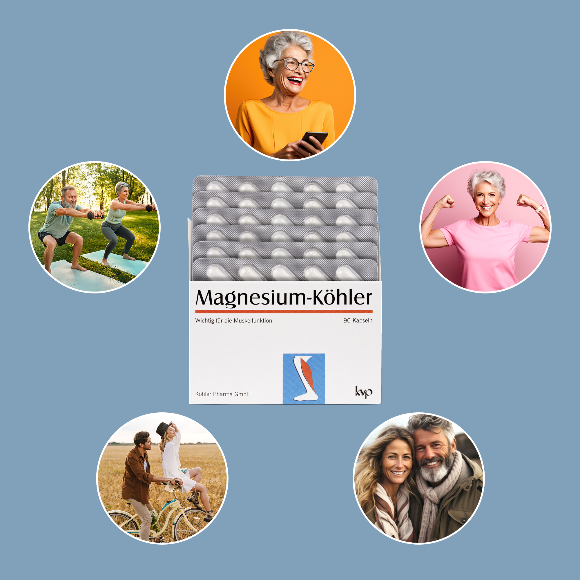 Magnesium-Köhler 1X90 St Kapseln