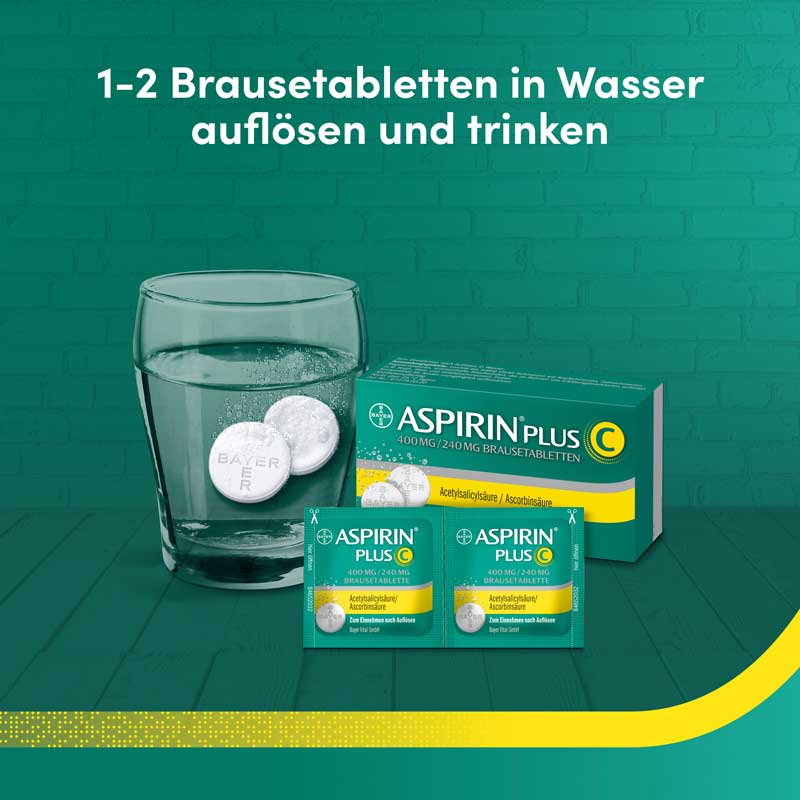 ASPIRIN PLUS C 40 St Brausetabletten