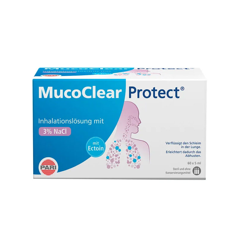 MucoClear Protect 60X5 ml Inhalationslösung