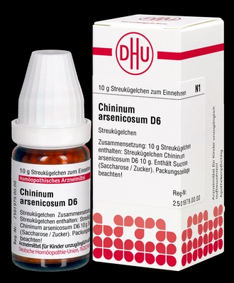 CHININUM ARSENICOSUM D 6 Globuli 10 g Globuli