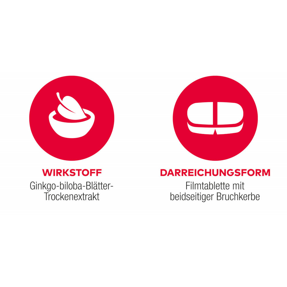 GINKGO AL 120 mg bei altersbedingten Gedächtniseinbußen mit leichter Demenz