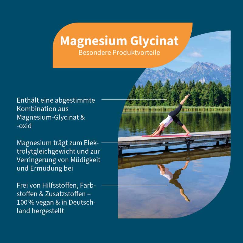 NatuGena Magnesium Glycinat 120 St Kapseln
