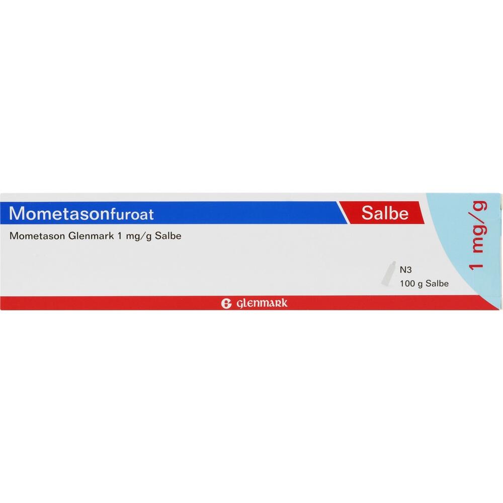 MOMETASON Glenmark 1 mg/g Salbe 100 g Salbe