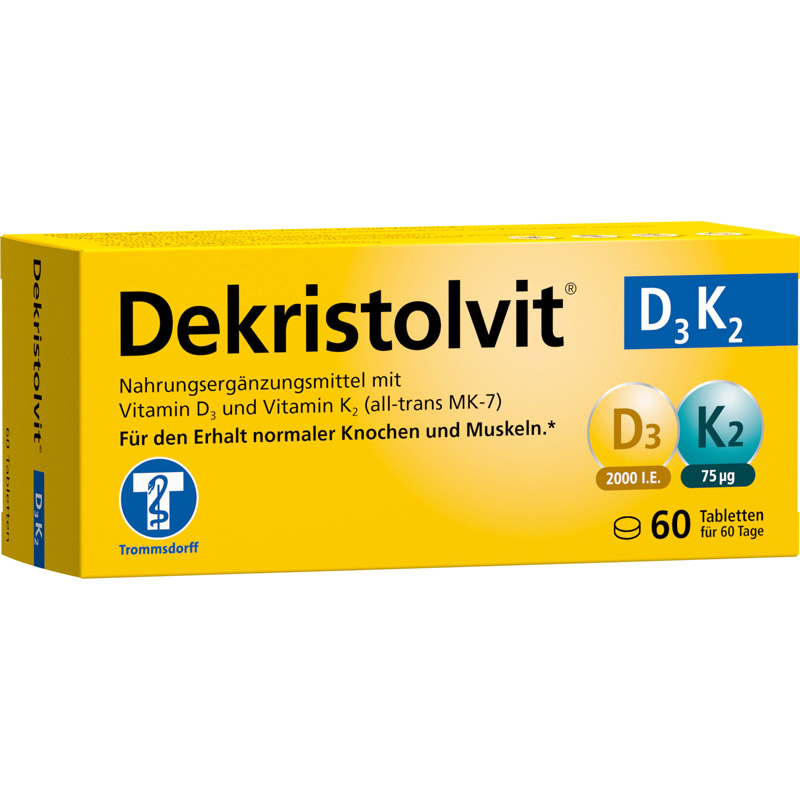 Dekristolvit D3 K2 2000 I.E. 60 St Tabletten