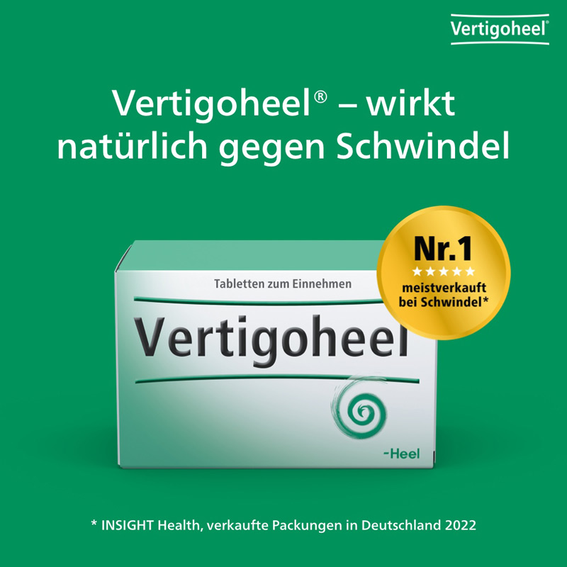 Vertigoheel  bei Schwindelzuständen 100 St Tabletten