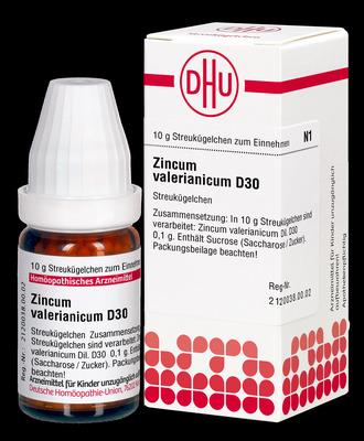 ZINCUM VALERIANICUM D 30 Globuli 10 g Globuli