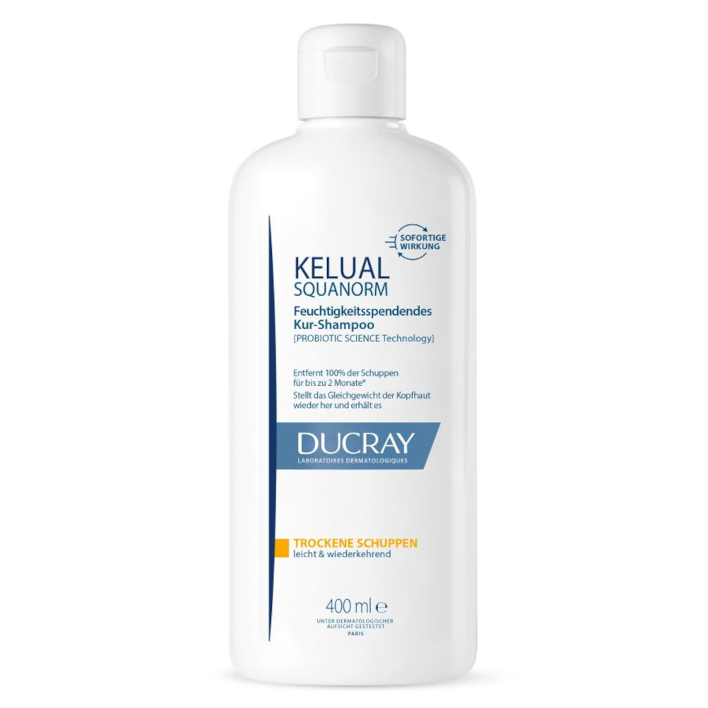 DUCRAY KELUAL SQUANORM Shampoo Trockene Schuppen 400 ml Shampoo