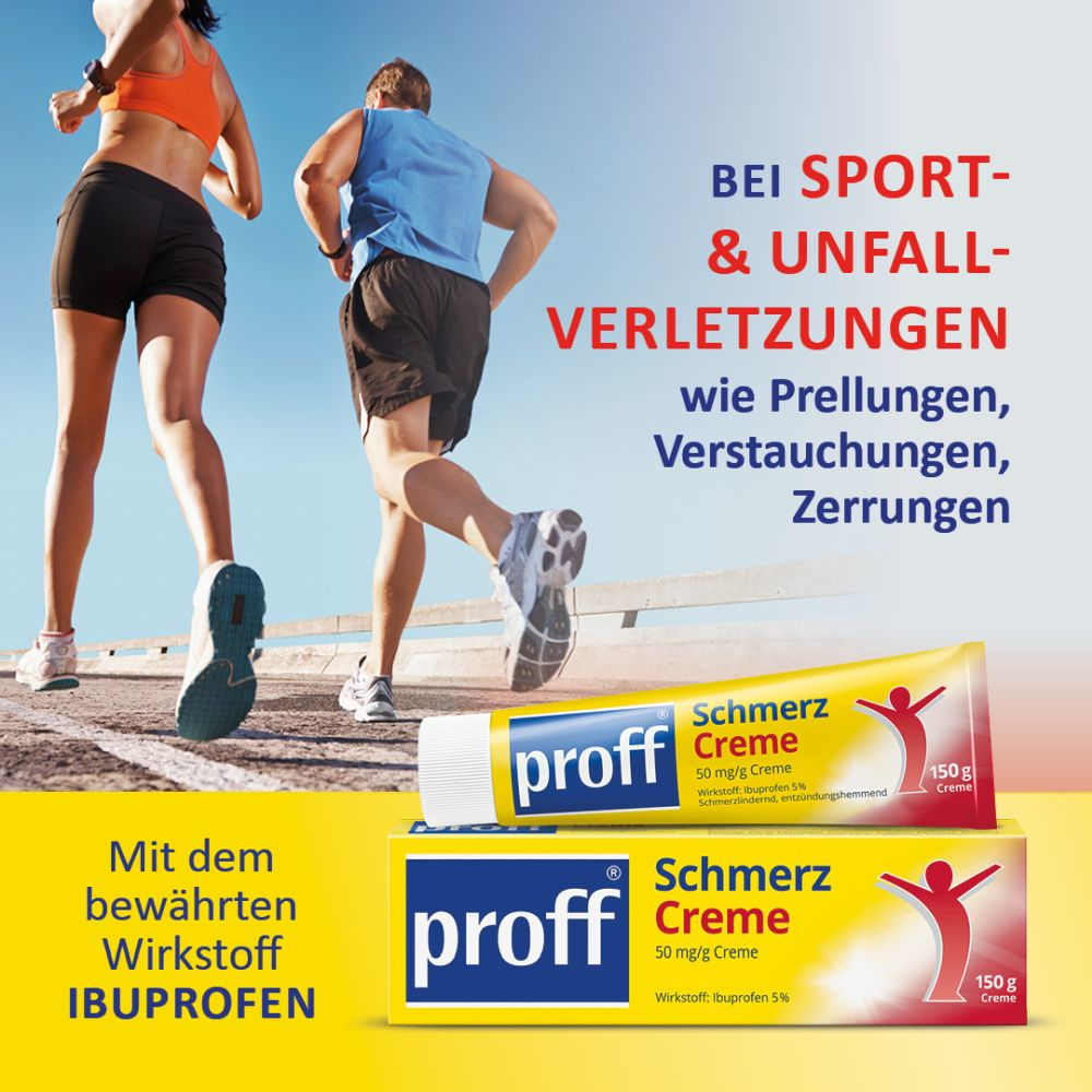 Proff Schmerzcreme 100g Doppelpack 2X100 g Creme