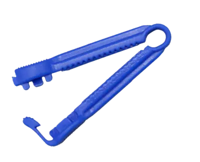 KATHETERKLEMME blau unsteril 1 St