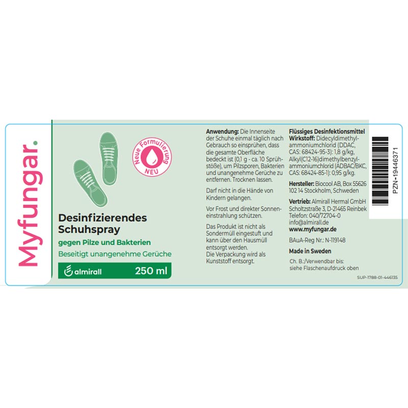 Nagelpilz Ciclopoli Nagellack & Myfungar Schuhspray 1 St Sparset