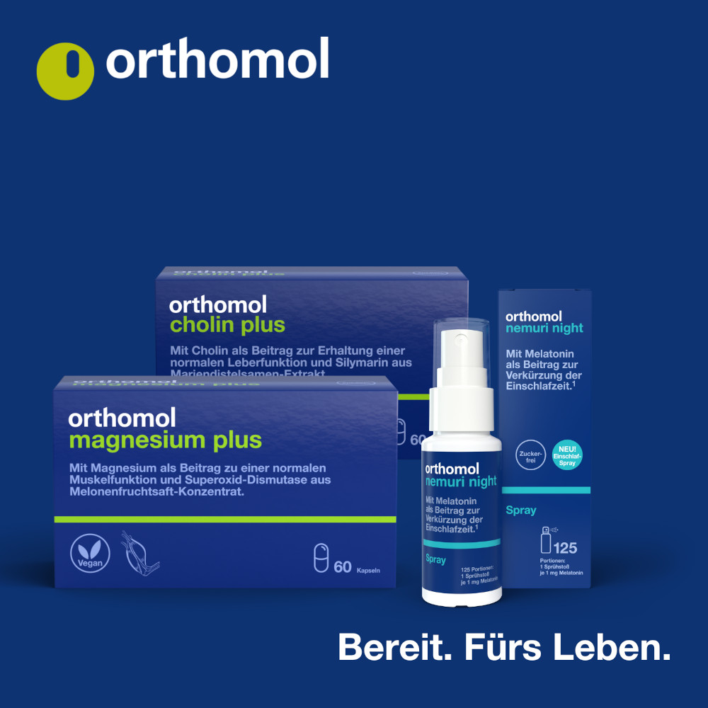 orthomol veg one - unterstützt bei veganer oder vegetarischer Ernährung - mit Vitamin D, Omega-3-Fettsäure und Eisen - Kapseln