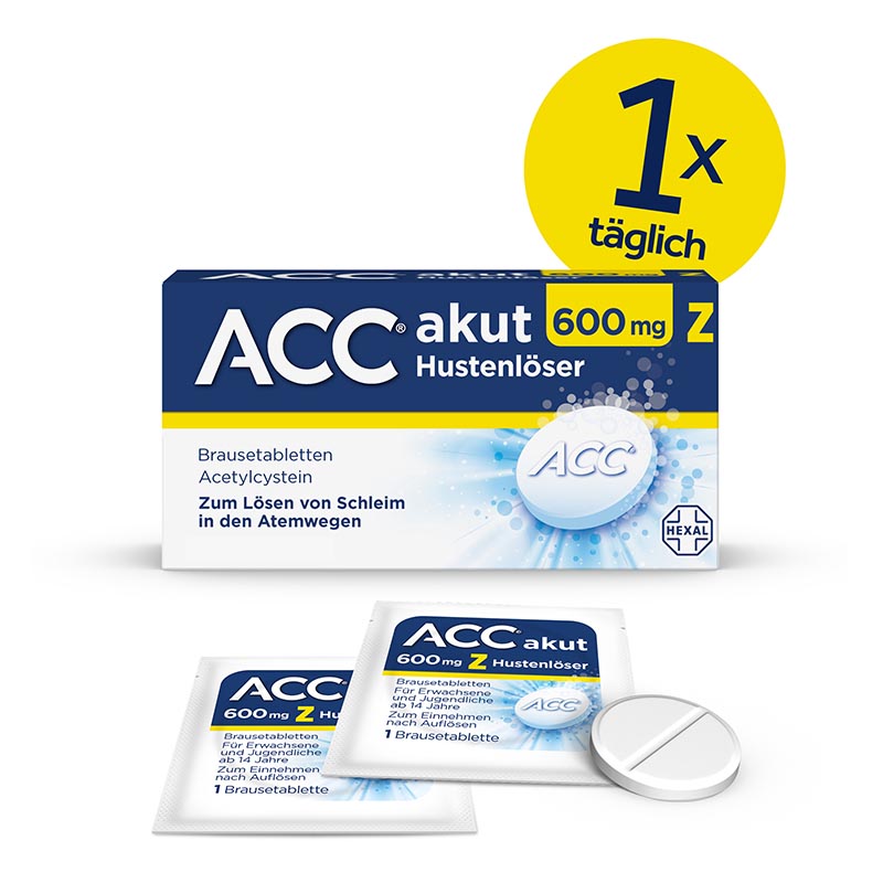ACC akut 600 mg Z Hustenl&ouml;ser 20 St Brausetabletten