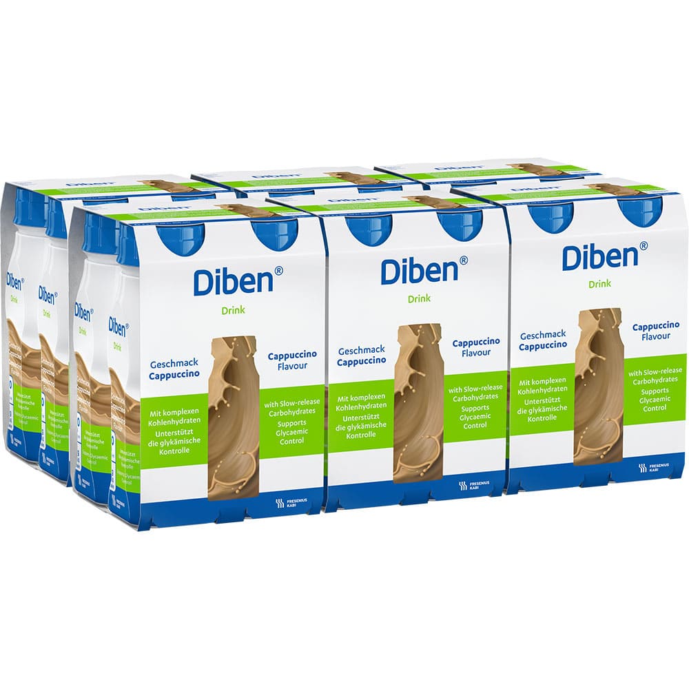 Diben DRINK Trinknahrung Cappuccino 24X200 ml Flüssigkeit