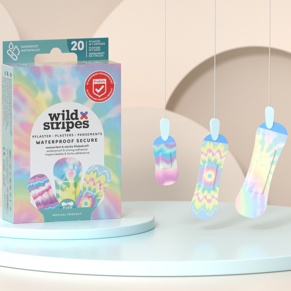 wild Stripes WATERPROOF SECURE 20 St Pflaster