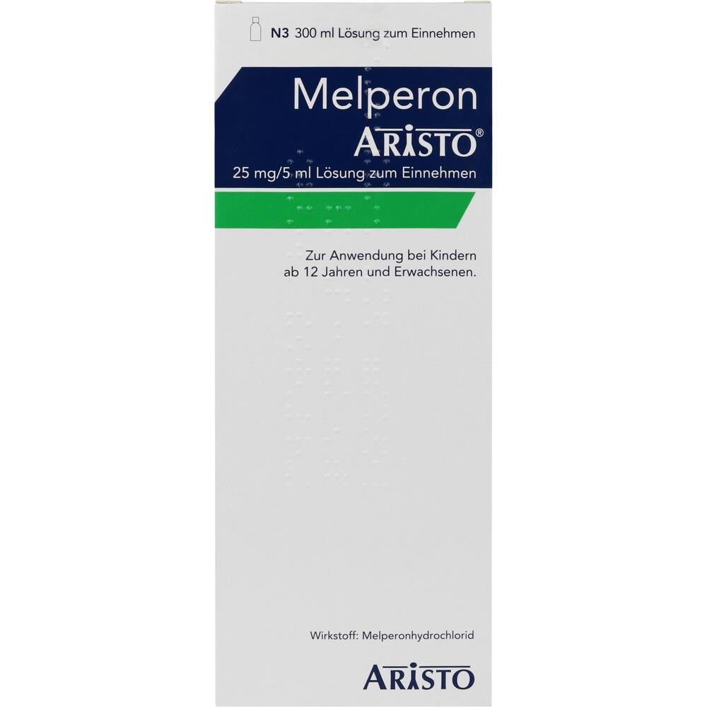 Melperon Aristo 25mg/5ml Lösung zum Einnehmen 300 ml Lösung zum Einnehmen