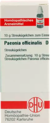 PAEONIA OFFICINALIS D 4 Globuli 10 g Globuli