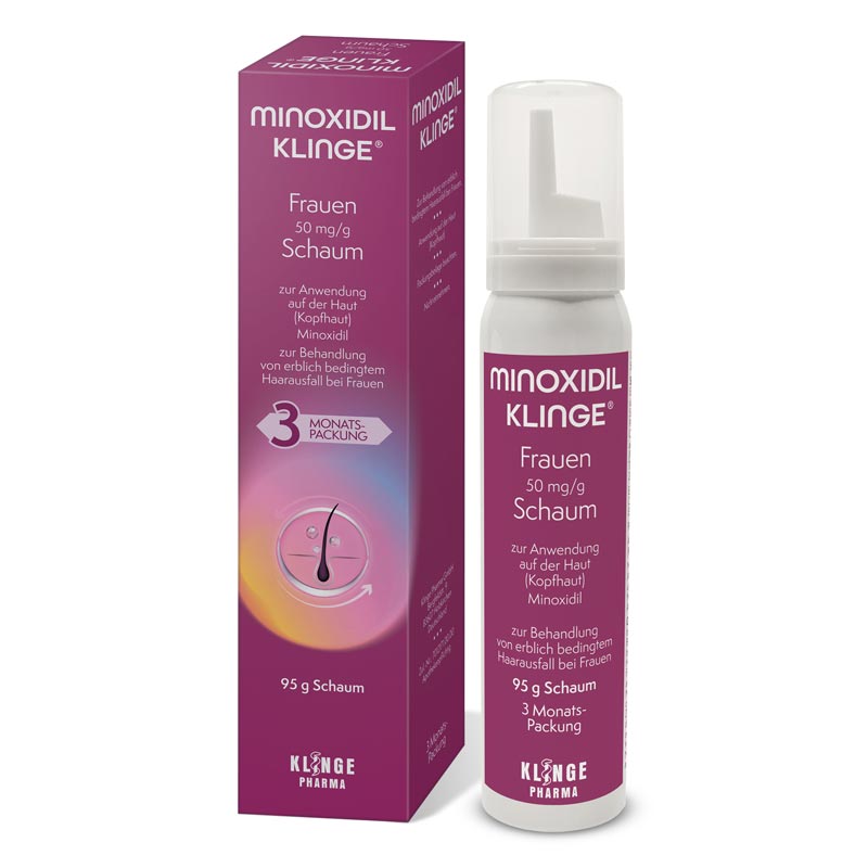 MINOXIDIL KLINGE FRAUEN 50mg/g 95 g Schaum