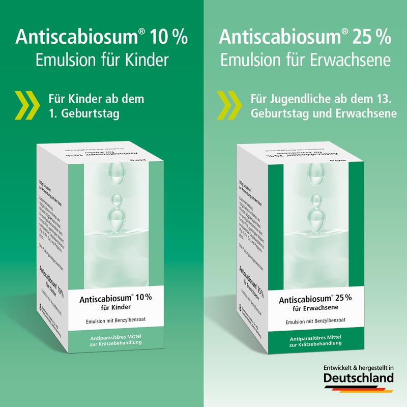 Antiscabiosum 10% für Kinder 200 g Emulsion