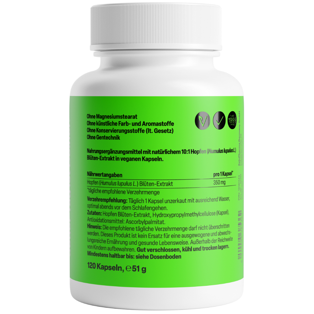 Zein Pharma Hopfen 120 St Kapseln