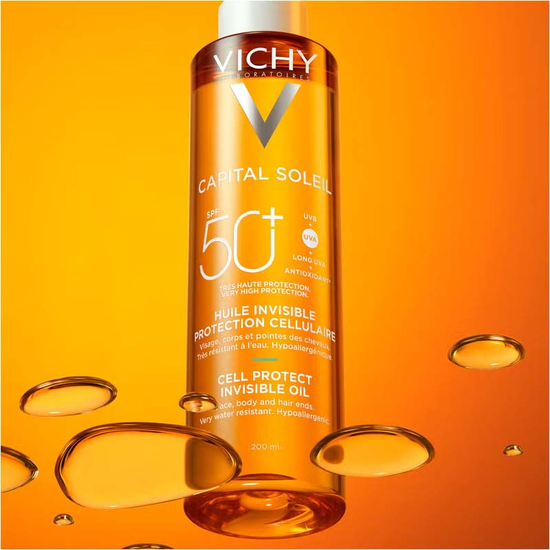 VICHY CAPITAL SOLEIL  PROTECT OIL LSF 50 + 200 ml Öl
