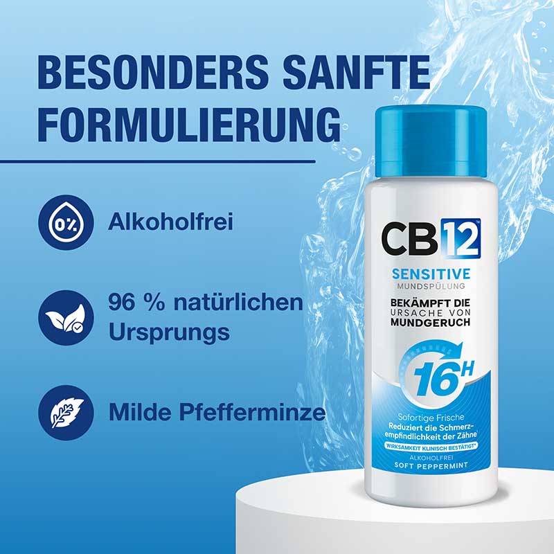 CB12 SENSITIVE MUNDSPÜLUNG  250 ml Spüllösung