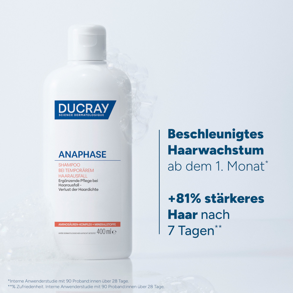 DUCRAY ANAPHASE SHAMPOO BEI TEMPORÄREM HAARAUSFALL 400 ml Shampoo