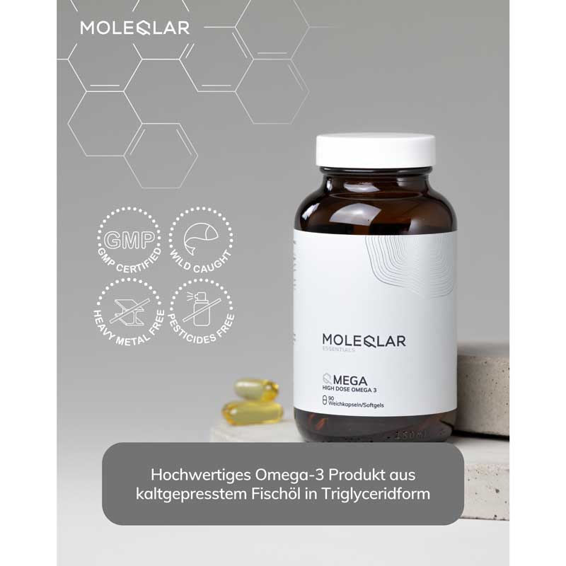 MOLEQLAR ESSENTIALS OMEGA 90 St Kapseln