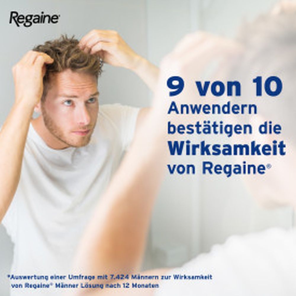 Regaine Männer Lösung (1 Monats Packung) bei erblich bedingtem Haarausfall