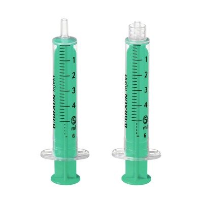 INJEKT Solo Spritze 2 ml LL zentrisch PVC-frei 100X2 ml Spritzen