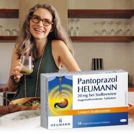 Pantoprazol Heumann 20mg bei Sodbrennen 7 St Tabletten magensaftresistent