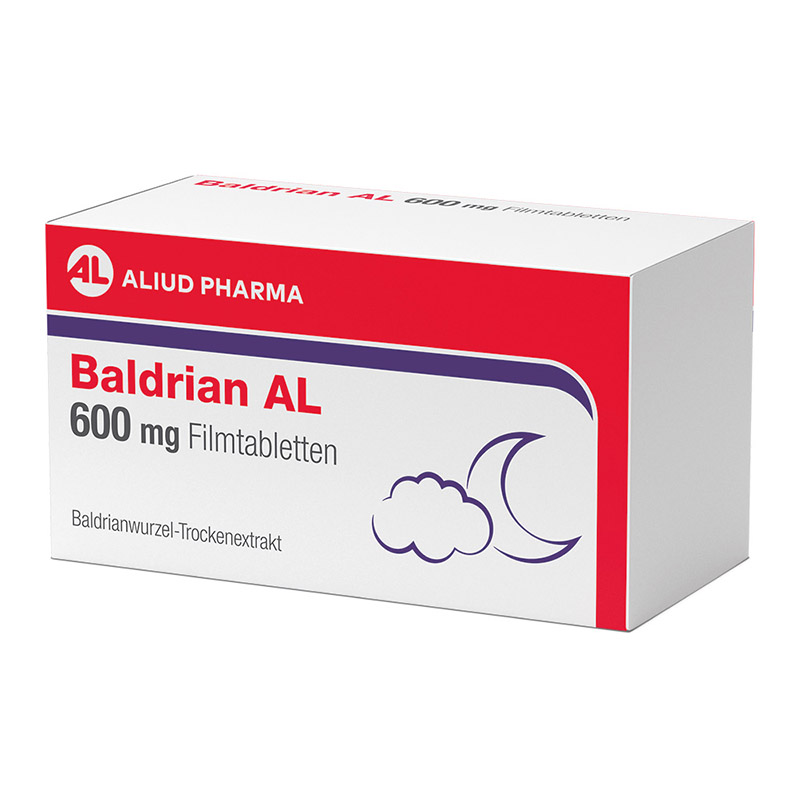 Baldrian AL 600 mg bei leichter Nervosität und Schlafstörungen