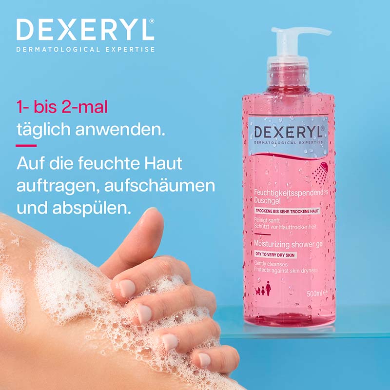DEXERYL Feuchtigkeitsspendendes Duschgel 500 ml Duschgel
