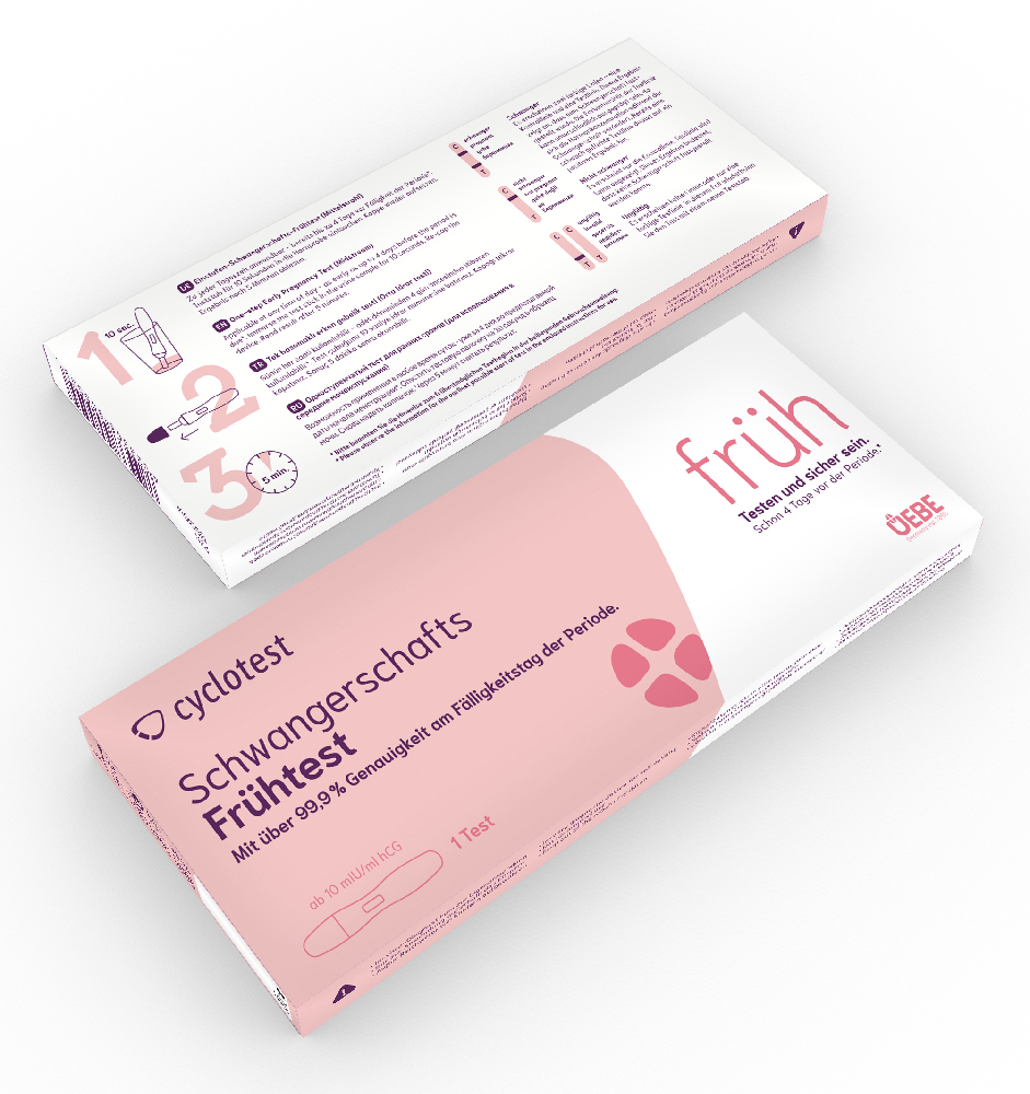 CYCLOTEST Schwangerschafts-Frühtest 10 mlU/ml Urin 1 St Test