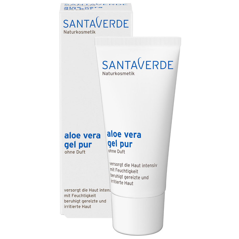 SANTA VERDE aloe vera gel pur ohne Duft 50 ml Gel