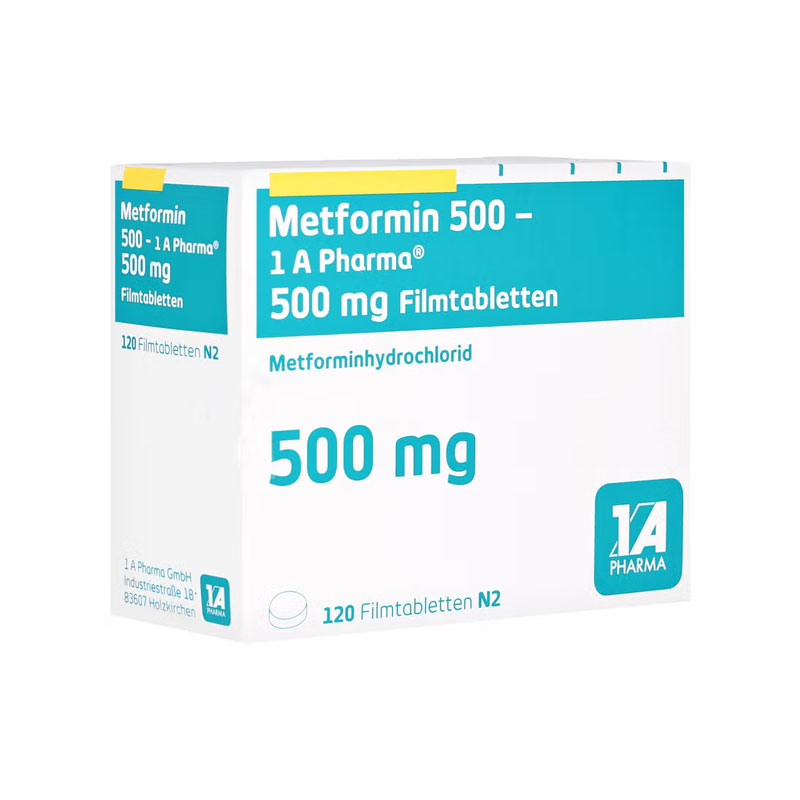 Metformin 500-1 A Pharma 120 St Filmtabletten