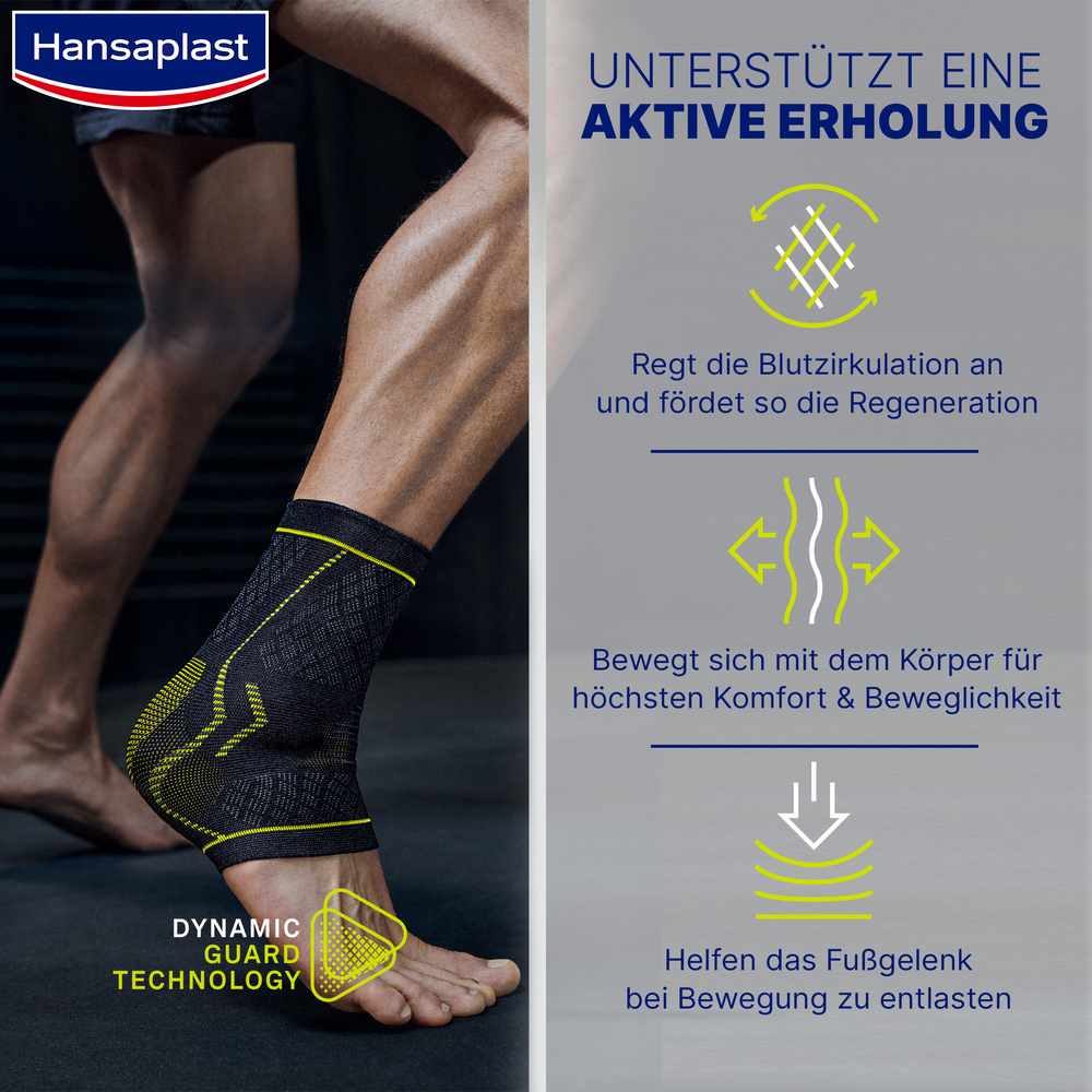 Hansaplast SPORT FUSSGELENK-BANDAGE Größe L 1 St Bandage
