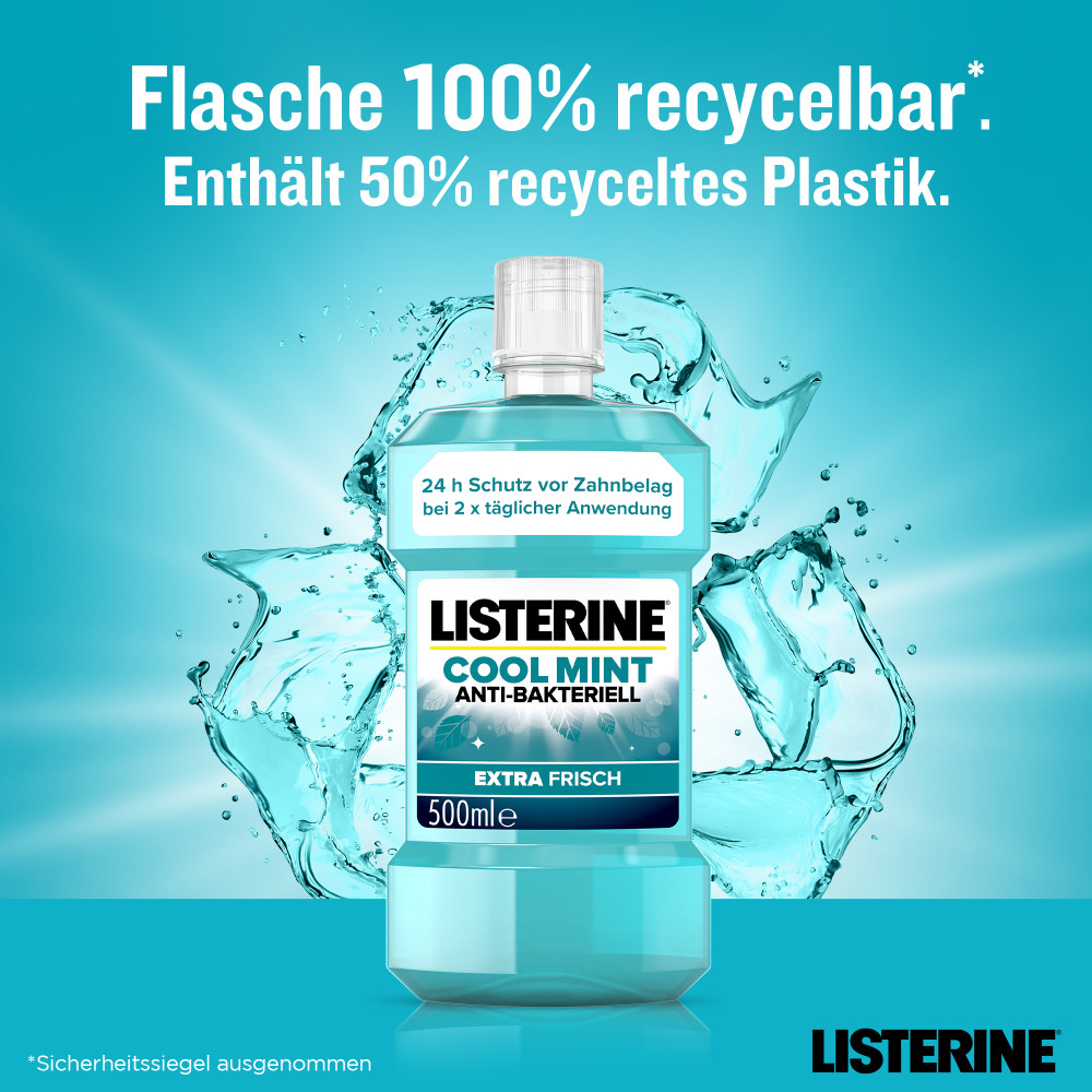 LISTERINE Cool Mint  500 ml Lösung
