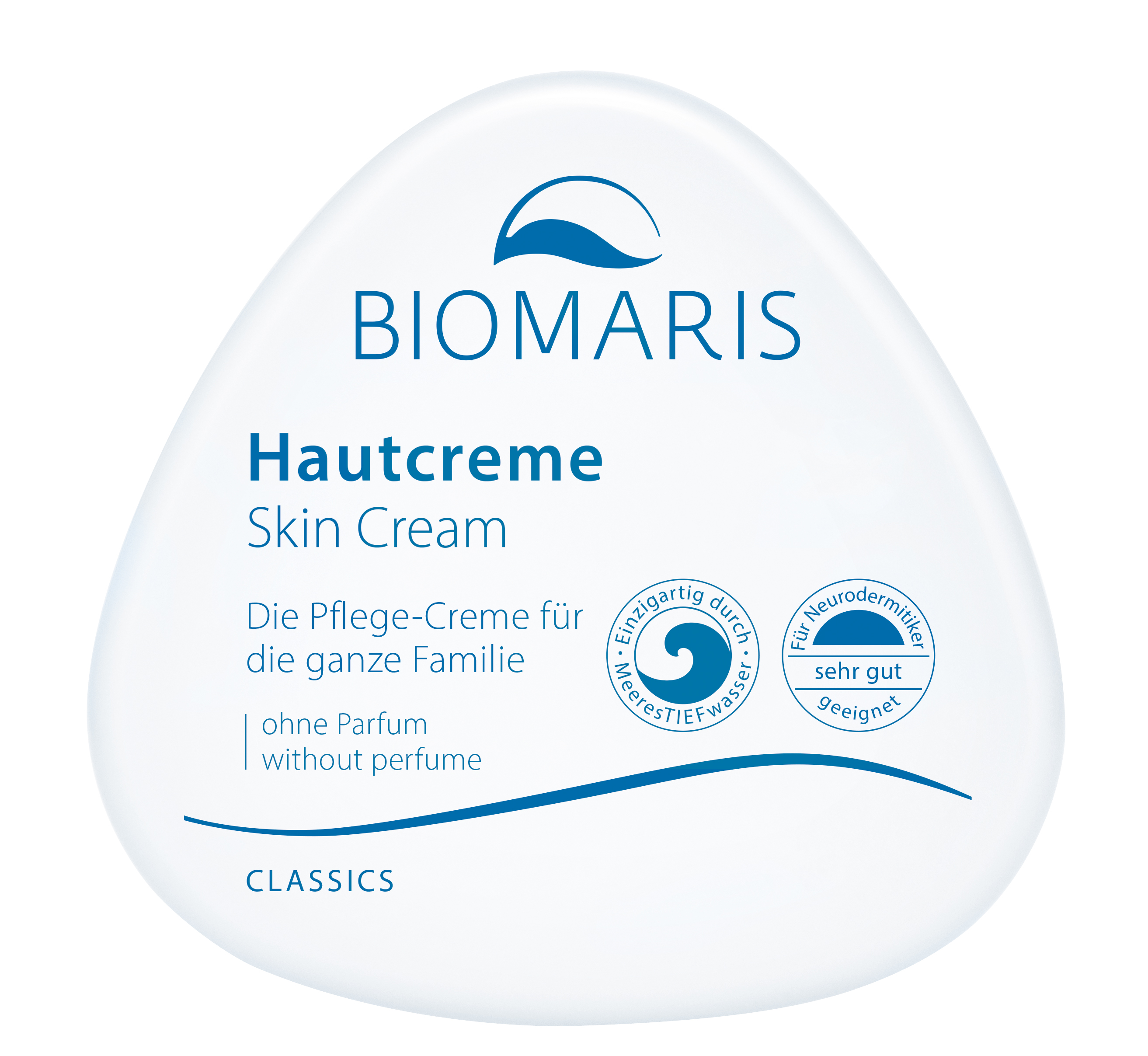 BIOMARIS Hautcreme ohne Parfüm 250 ml Creme