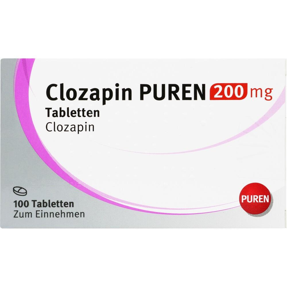 Clozapin PUREN 200 mg 100 St Tabletten