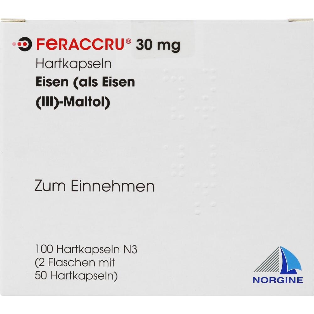 FERACCRU 30 mg 100 St Hartkapseln