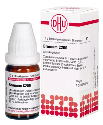 BROMUM C 200 Globuli 10 g Globuli