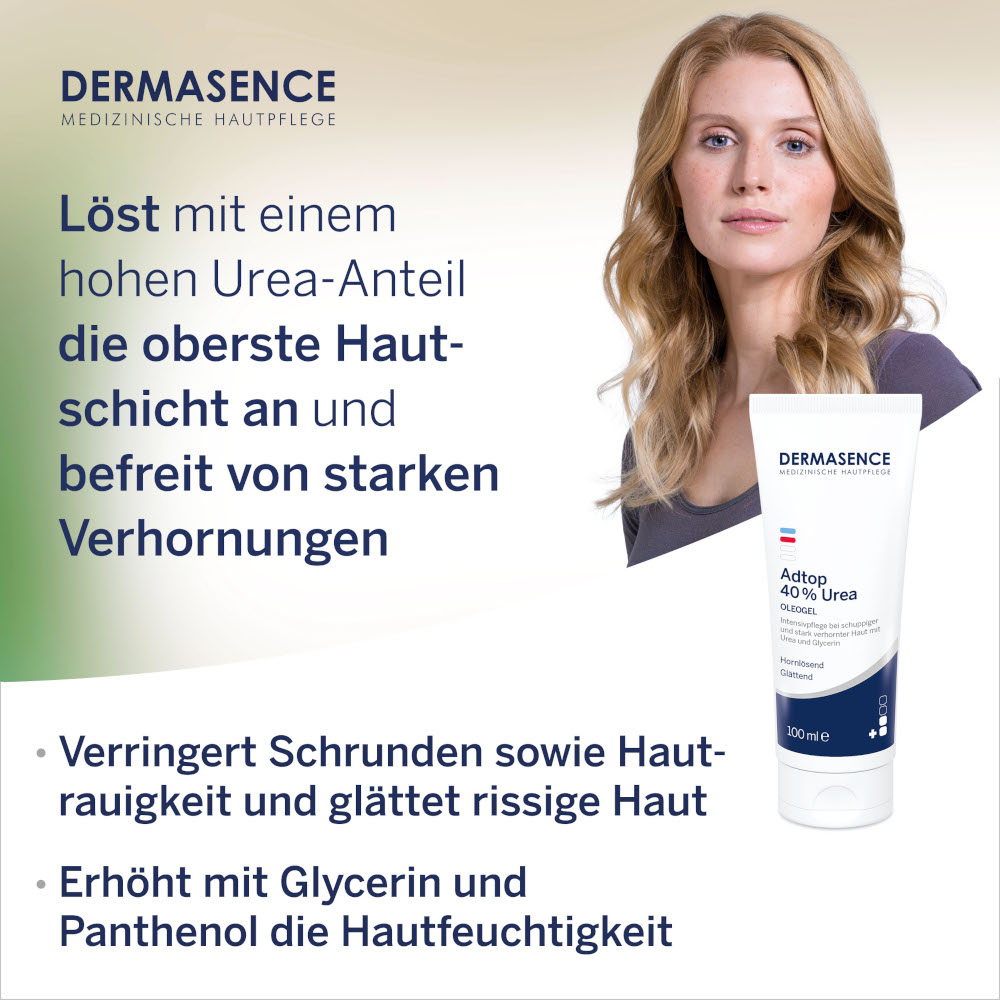 DERMASENCE Adtop 40 % Urea, 100 ml 100 ml Gel