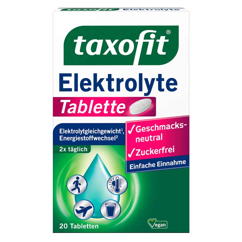taxofit Elektrolyte Tablette 20 St Tabletten