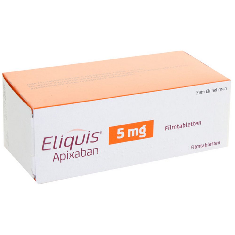 Eliquis 5mg 20 St Filmtabletten
