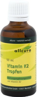 allcura Vitamin K2 Tropfen 50 ml Tropfen