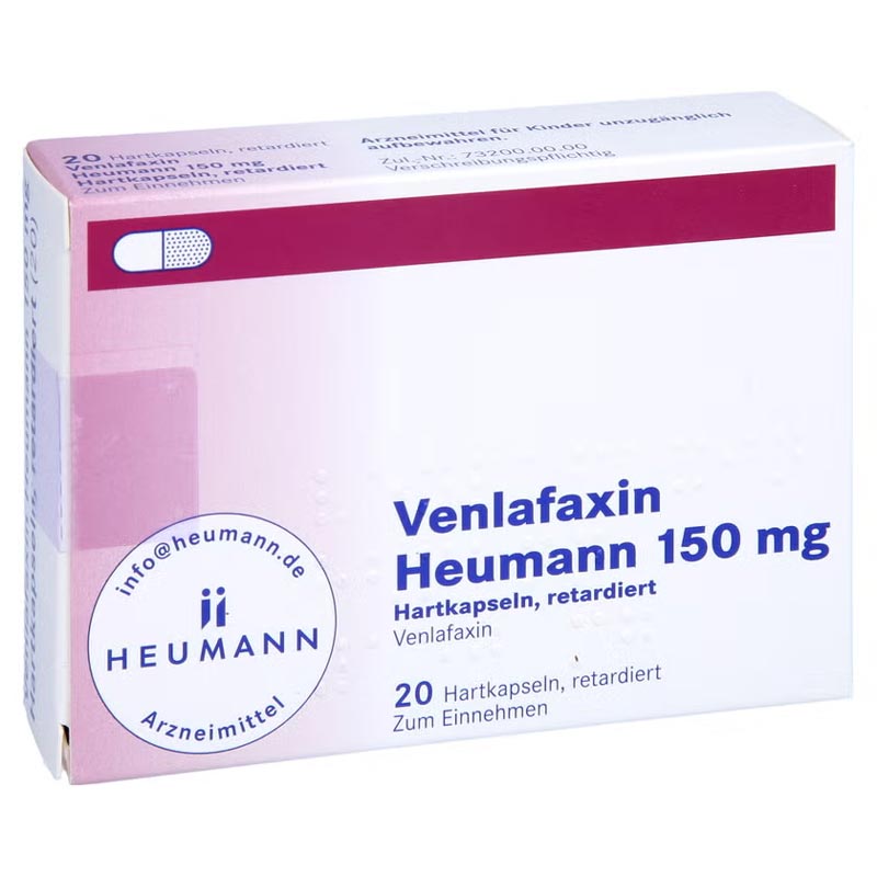 Venlafaxin Heumann 150mg 20 St Retard-Kapseln