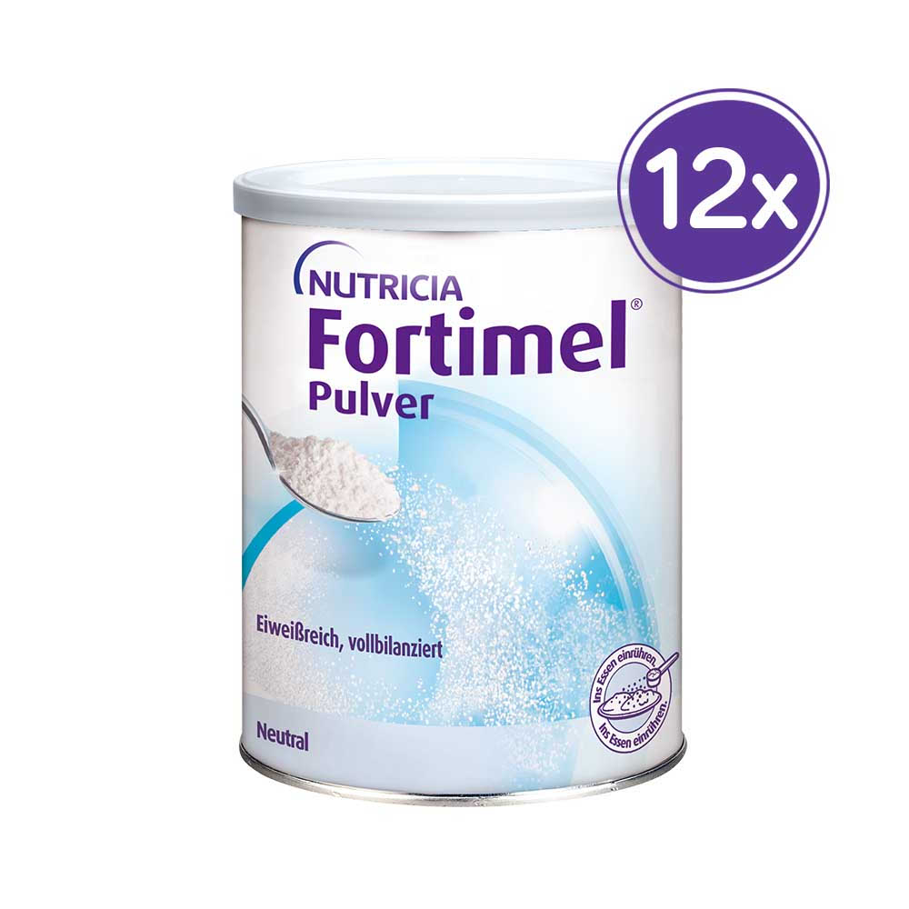 Fortimel Pulver Aufbaunahrung Neutral  12X335 g Pulver