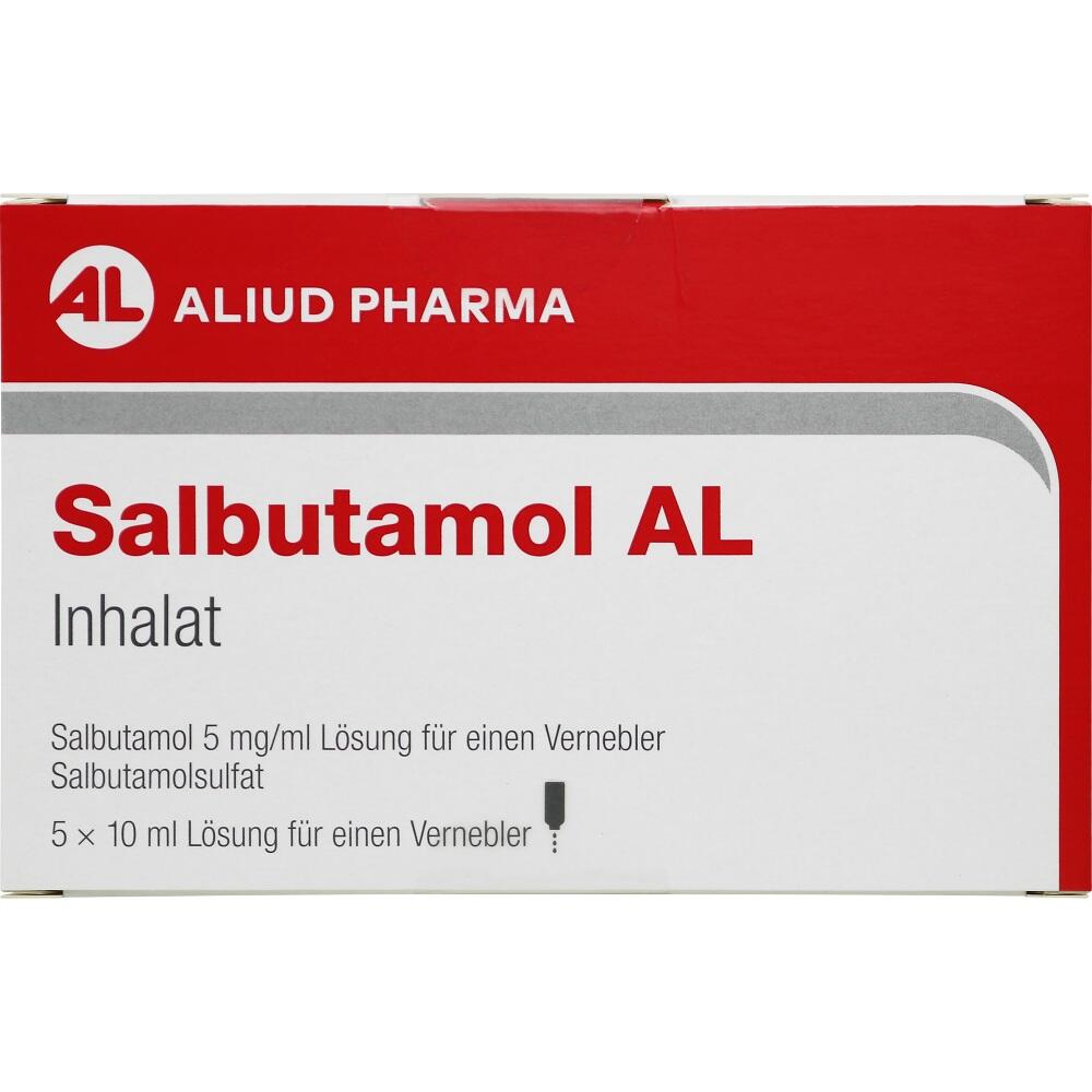 SALBUTAMOL AL Inhalat 5X10 ml Lösung für einen Vernebler