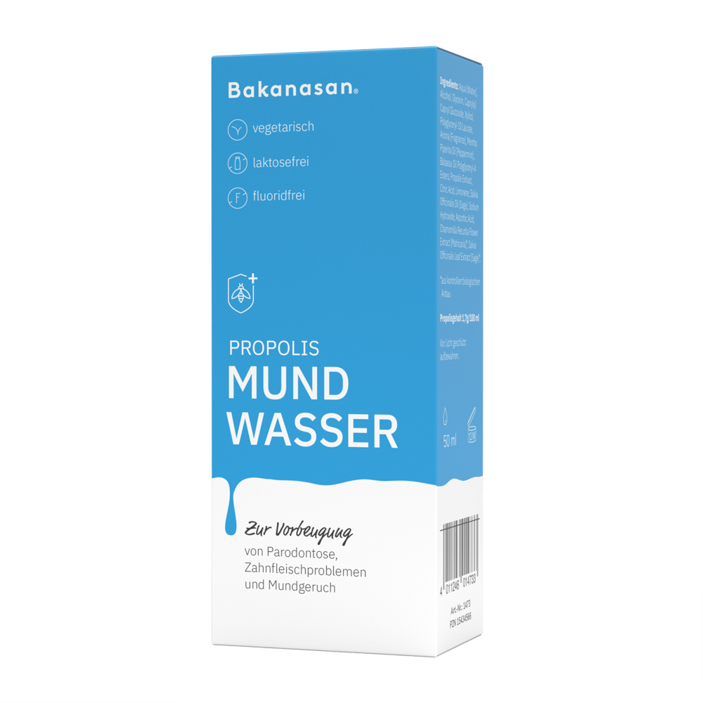 BAKANASAN PROPOLIS Mundwasser 50 ml Mundwasser